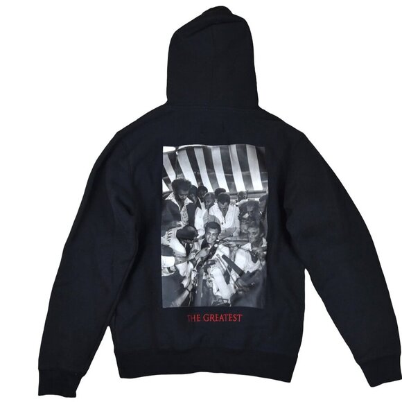 Muhammad Ali X Shoe Palace Hoodie Medium *Missing drawstrings* - Picture 1 of 8